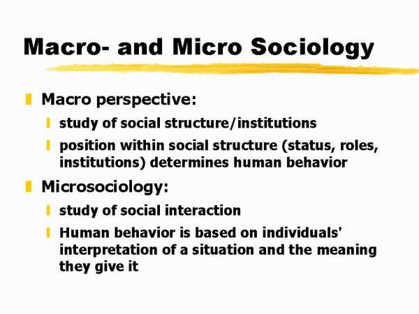 microsociology