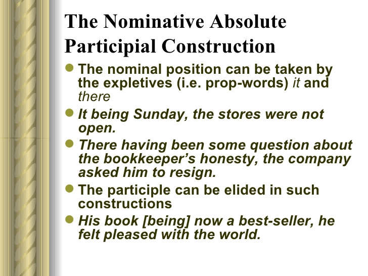 nominative absolute