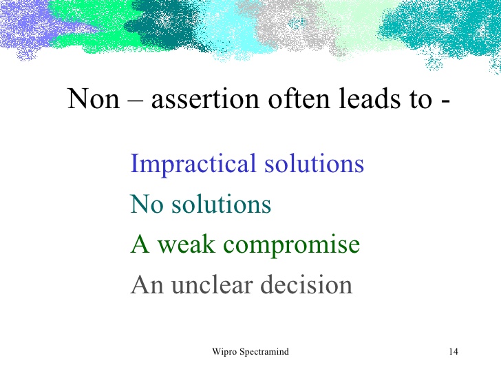 non-assertion