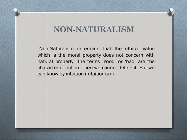 non-naturalism