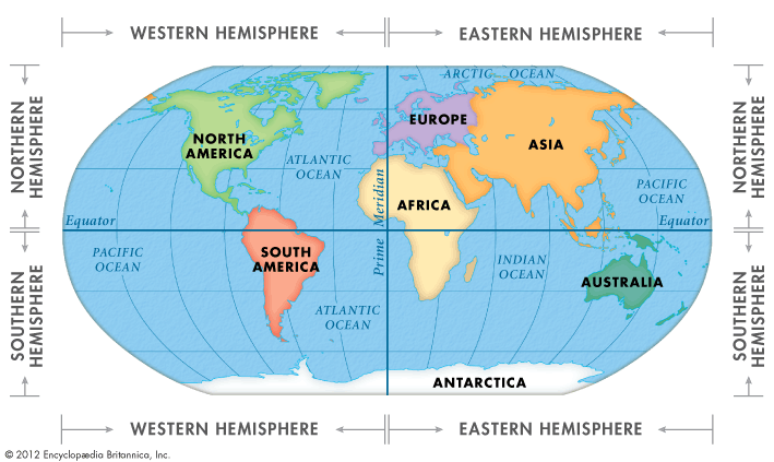 northern hemisphere
