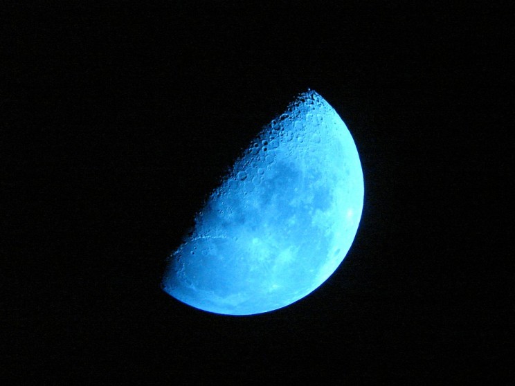 once in a blue moon