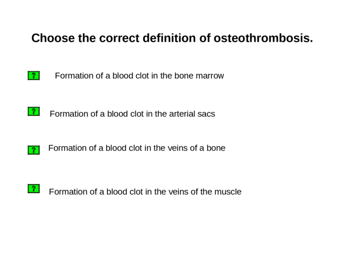 osteothrombosis