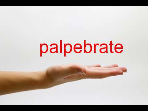 palpebrate