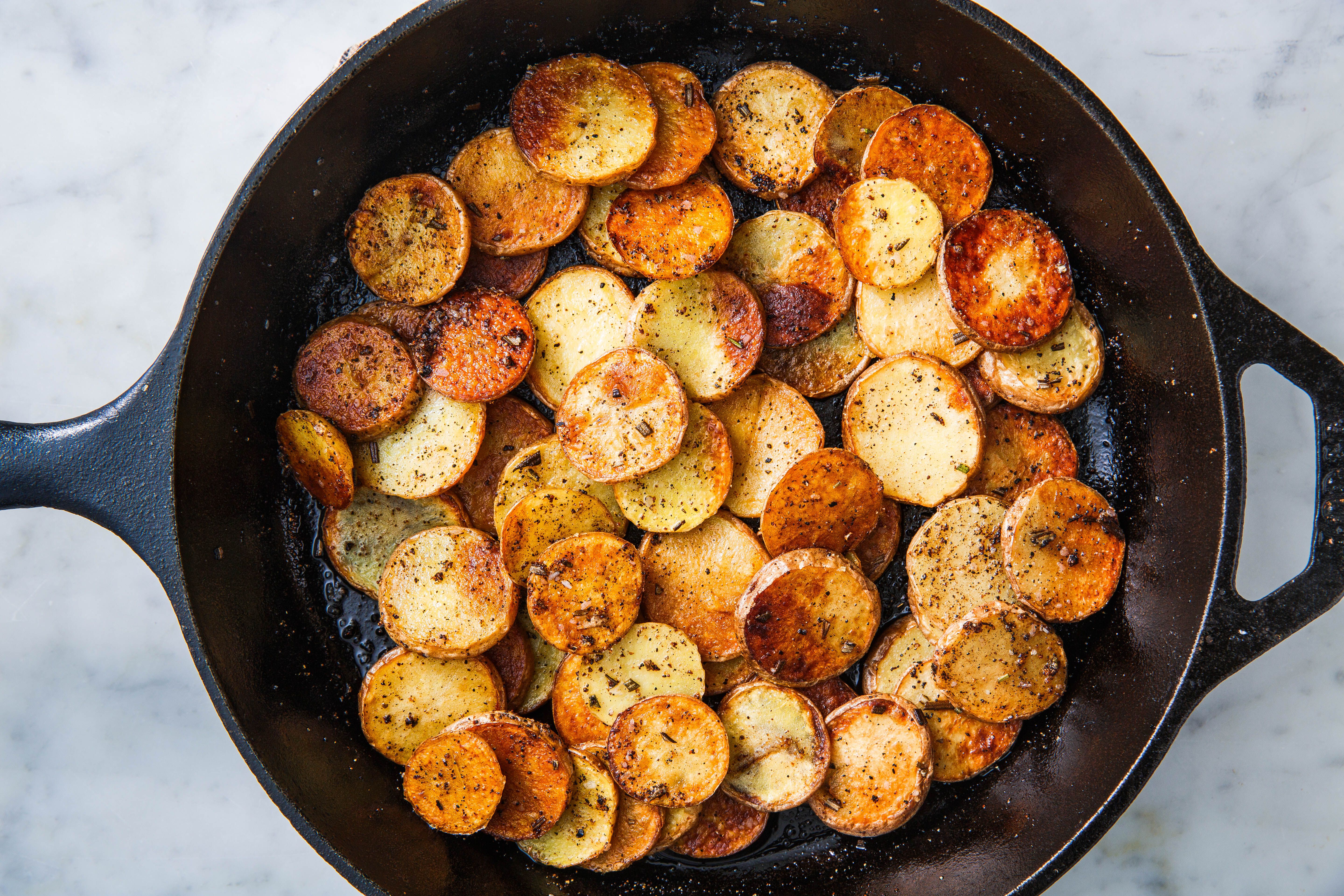 pan-fried potatoes