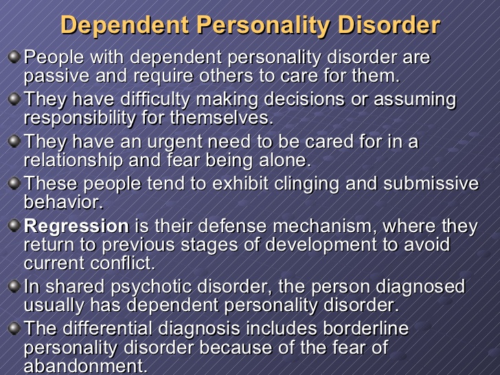 passive-dependent personality