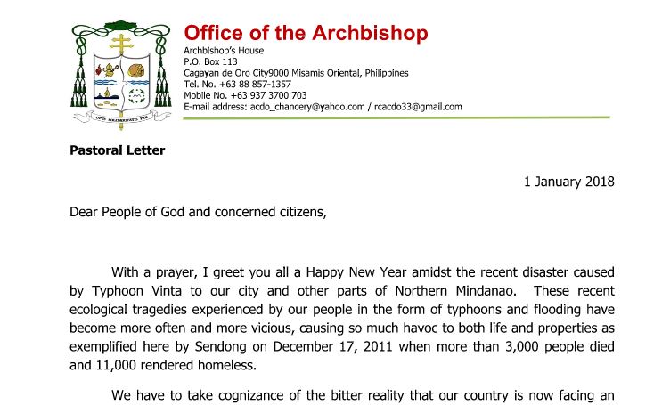 pastoral letter