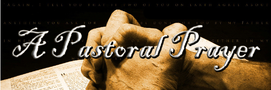 pastoral prayer