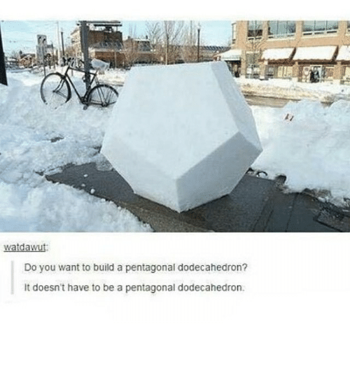 pentagonal dodecahedron