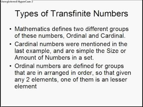 transfinite number