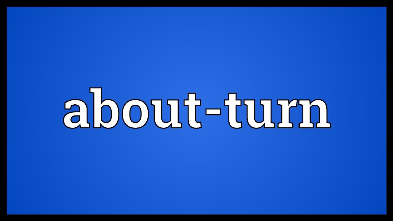 about-turn