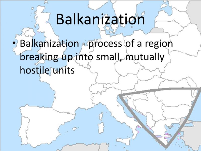 balkanization