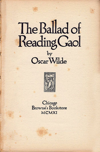 ballad of reading gaol