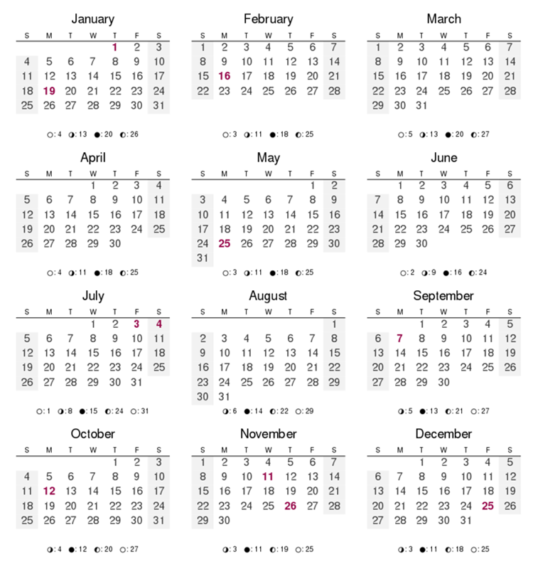 calendar month