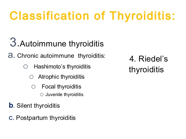 chronic atrophic thyroiditis