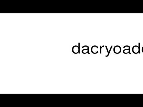 dacryoadenalgia