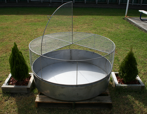 evaporation pan