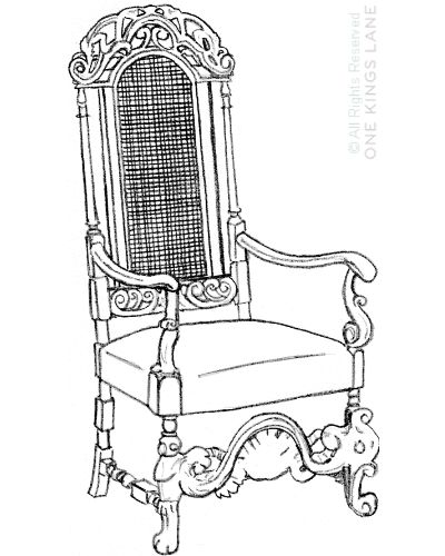 periwig chair