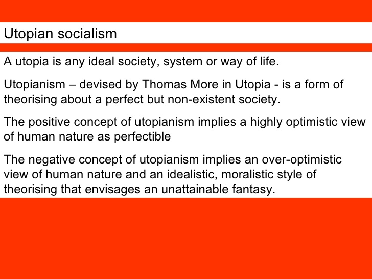 utopian socialism