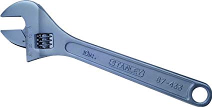 Stanley STMT87431-8 6-inch Adjustable Spanner wrench, Chrome: Amazon.in:  Home Improvement