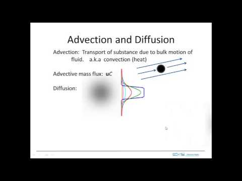 Advection dispersion 1