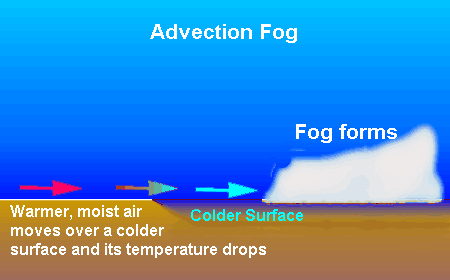 Advection Fog. Credit: The Weather Doctor