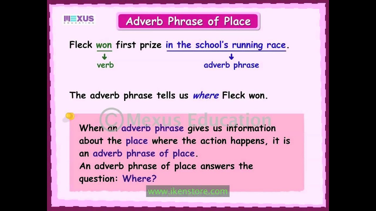 Adverb Phrases