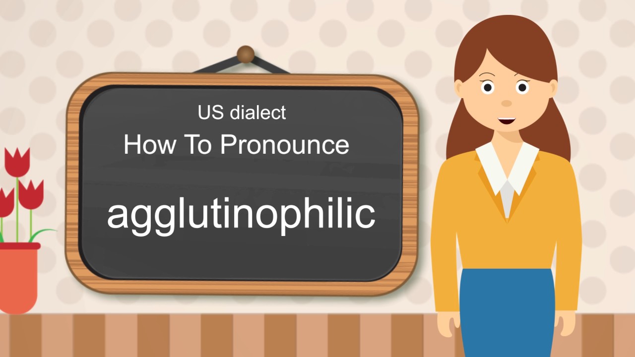 How to Pronounce agglutinophilic