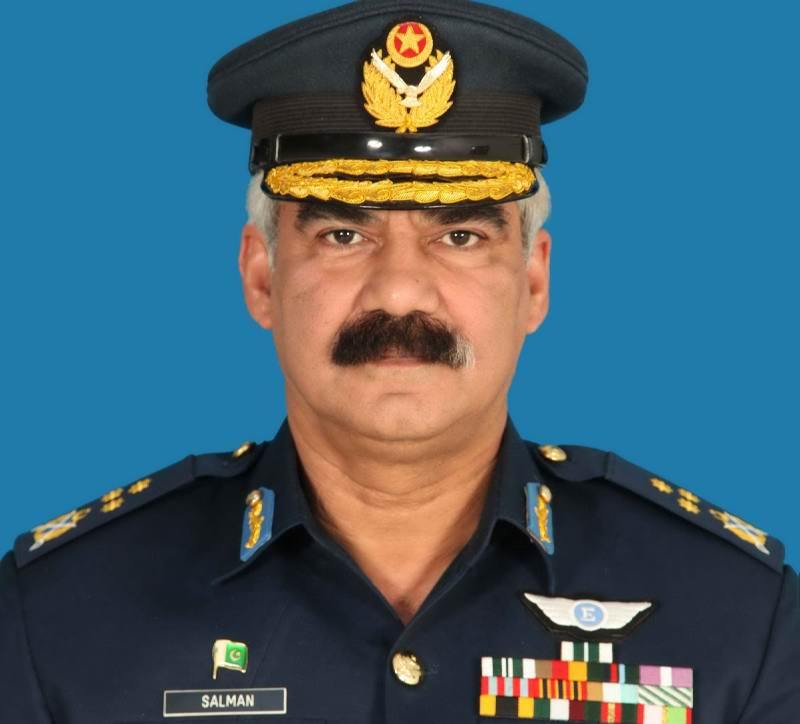 Air Vice Marshal Muhammad Salman is promoted to the rank of Air Marshal