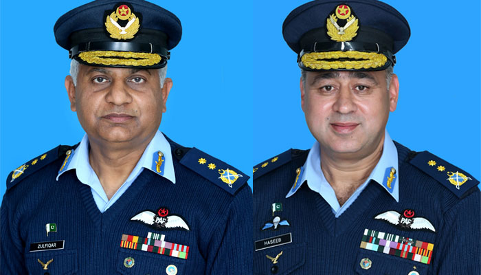 ISLAMABAD: The government of Pakistan has promoted Air Commodore Haseeb Gul  and Air Commodore Zulfiquar Ahmad Qureshi to the rank of Air Vice Marshal.