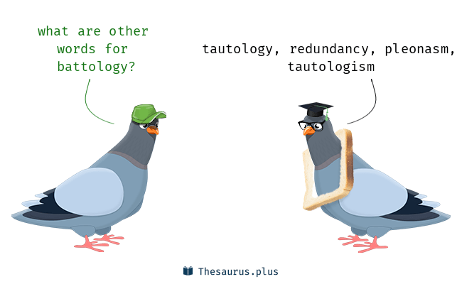 Synonyms for battology