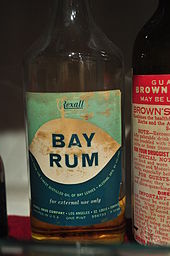This Rexall bay rum is from the Prohibition era in the United States.