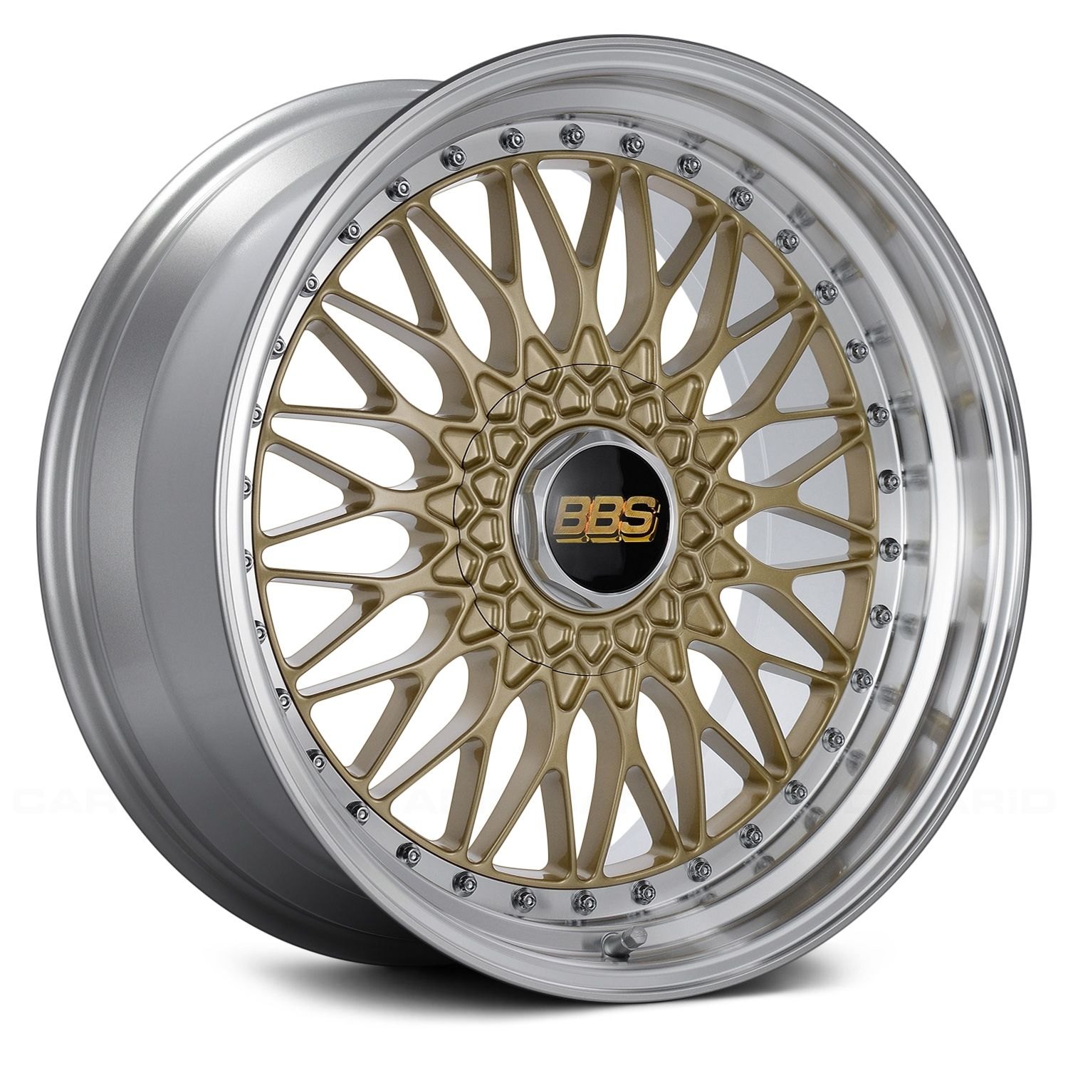 BBS® - SUPER RS Gold With Dia-Cut Rim And Clear Coat