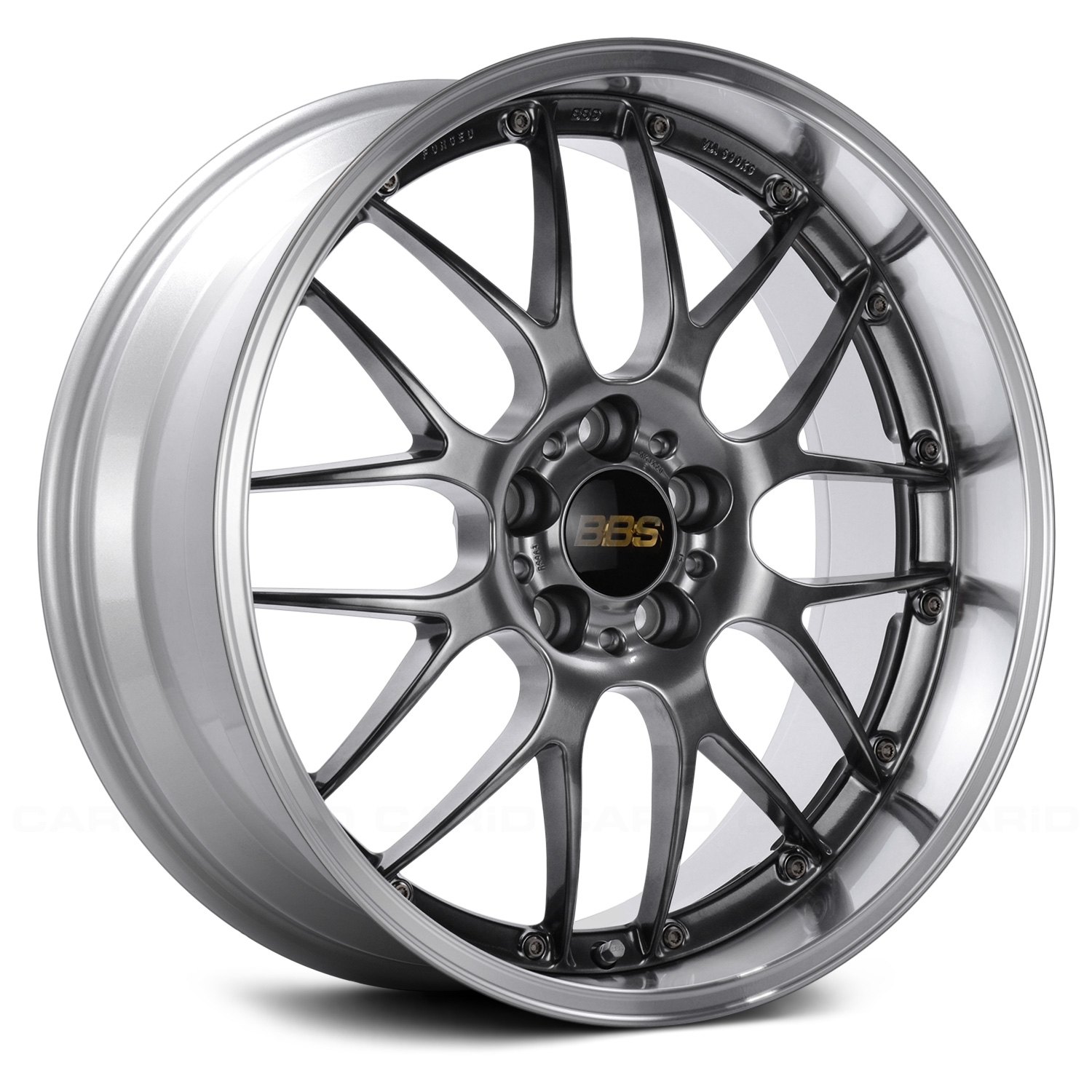 BBS® - RS Diamond Black With Dia-Cut Rim And Clear Coat
