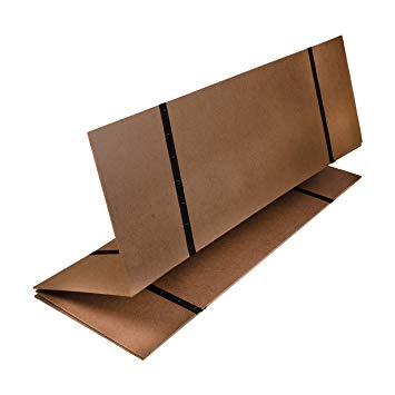DMI Folding Bed Board Mattress Support, Double Size, Brown