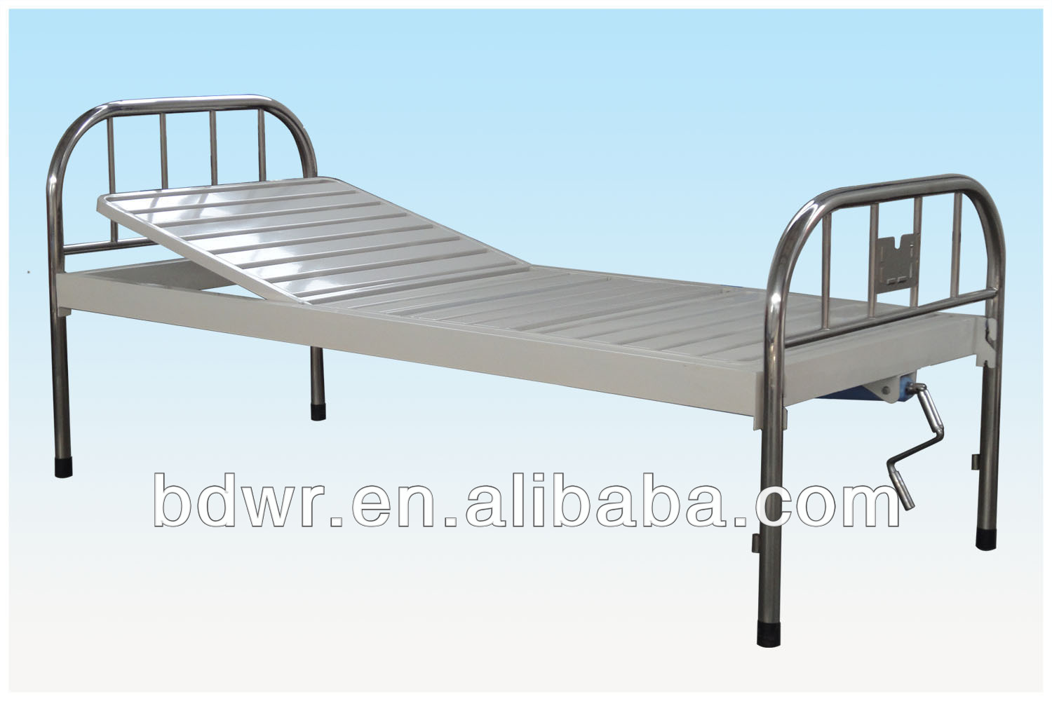 Hospital Bed Stand / Semi-fowler Bed Bed With Abs Headboards Wr-b30 - Buy  Single Crank Hospital Bed/cot,Single-rocker Hospital Bed For Sale,Hospital  Bed