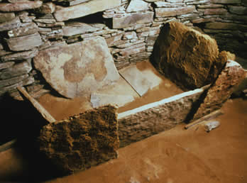 Skara Brae stone bed