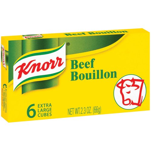 Knorr Beef Bouillon Cubes, Extra Large, 6 count