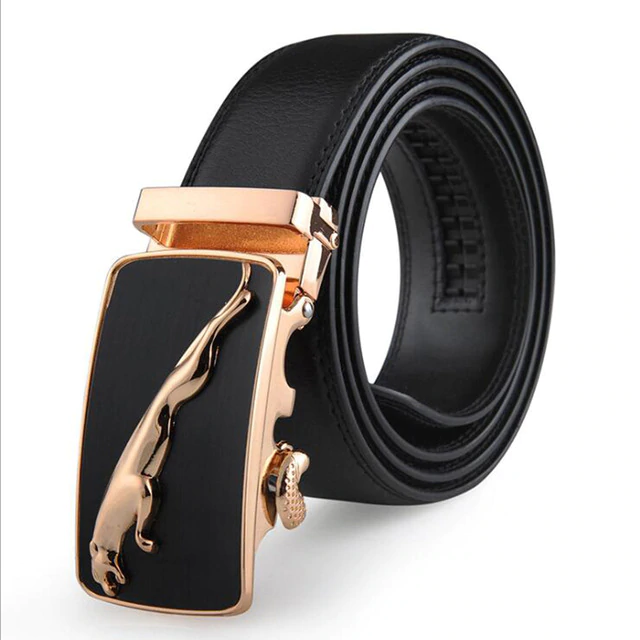 Leather Belt Man Automatic Buckle Belt New Design Fashion Business Belt For  T Shirt Free Shipping