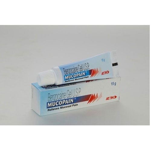 Benzocaine Gel, Packaging Size:15 Gm