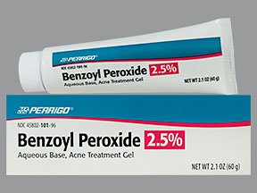 benzoyl peroxide 2.5 % topical gel