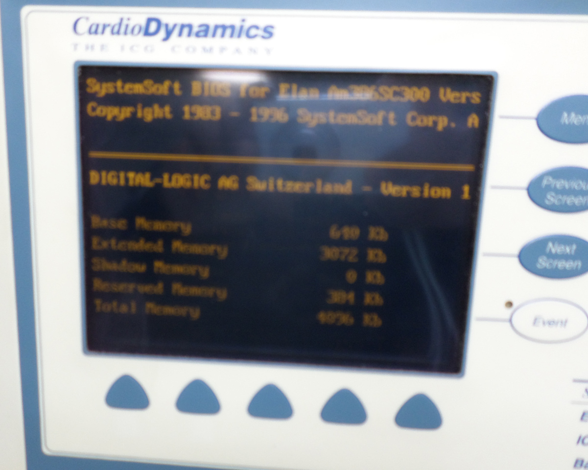 CardioDynamics BioZ BZ-4110-121 ICG System with keyboard