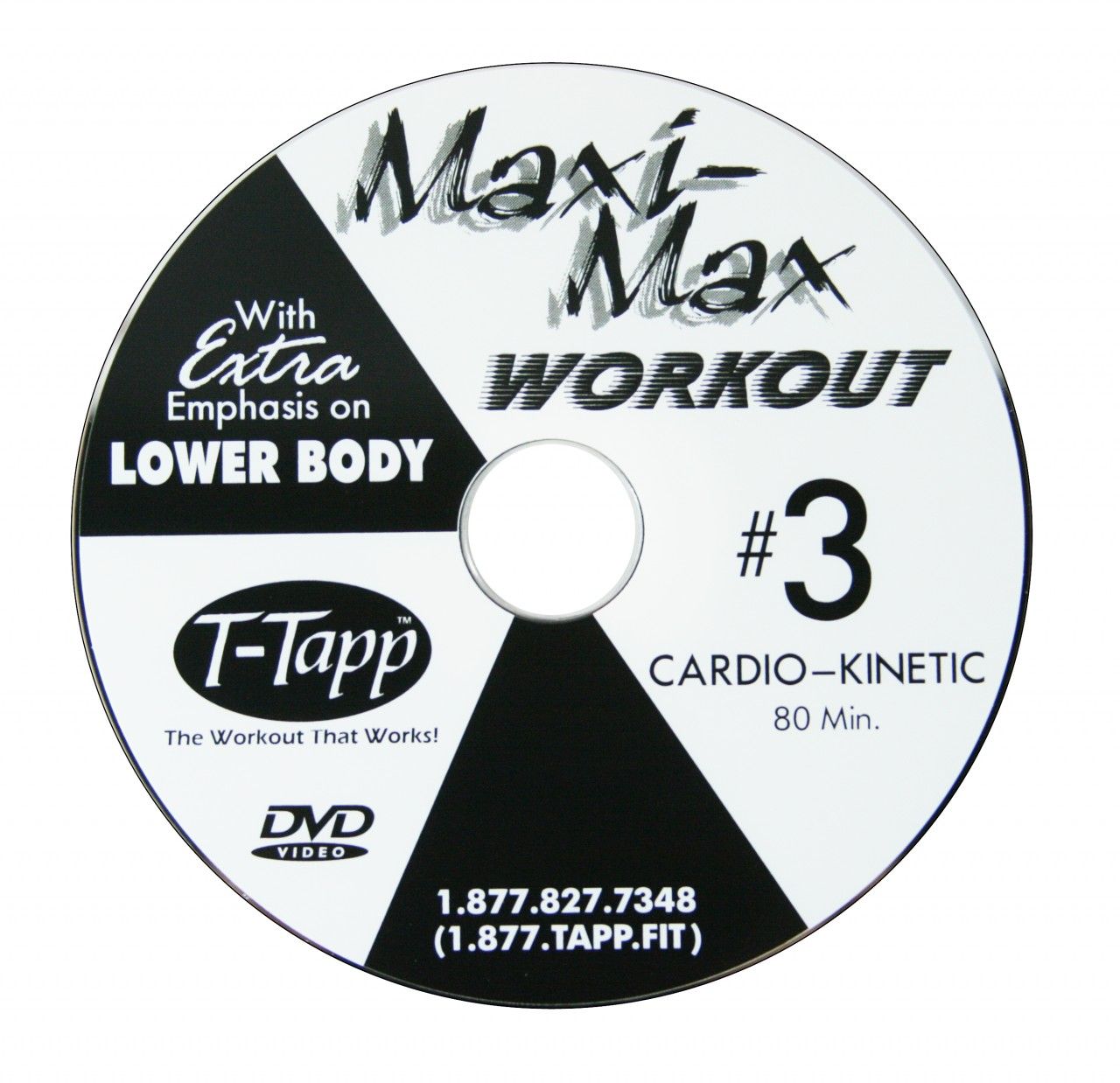 T-Tapp Maxi Max #3 is a Cardio-Kinetic Workout with Extra Emphasis on Lower  Body. This is one of the most advanced and longest T-Tapp workouts.