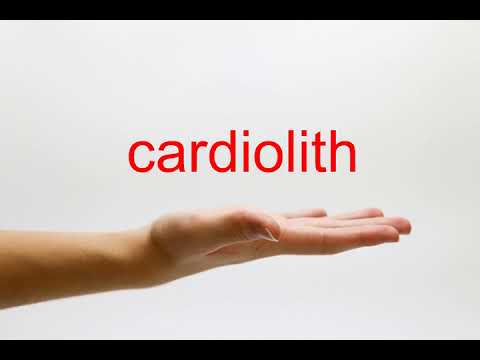 How to Pronounce cardiolith - American English