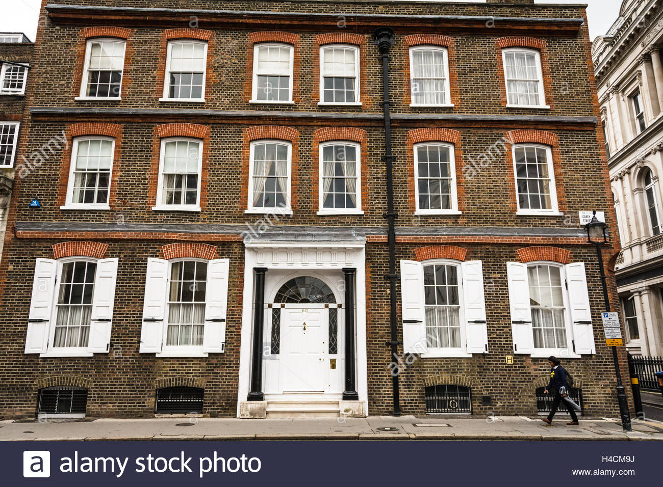 Vista exterior de la Sociedad de Derecho en 60 Carey Street, London, UK