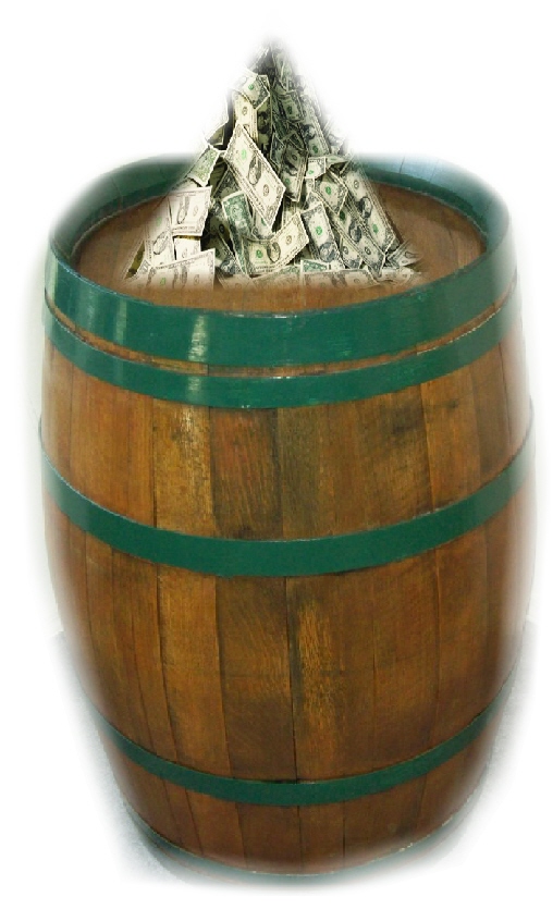 Cash on the barrel head