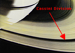 Close-up of Cassini Division