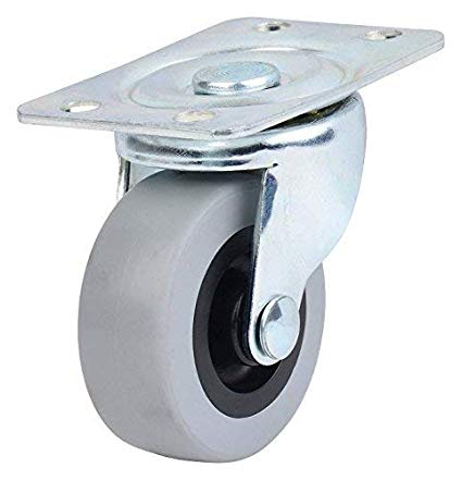 4-Pack Caster Classics Non-marking Low Profile Swivel Caster