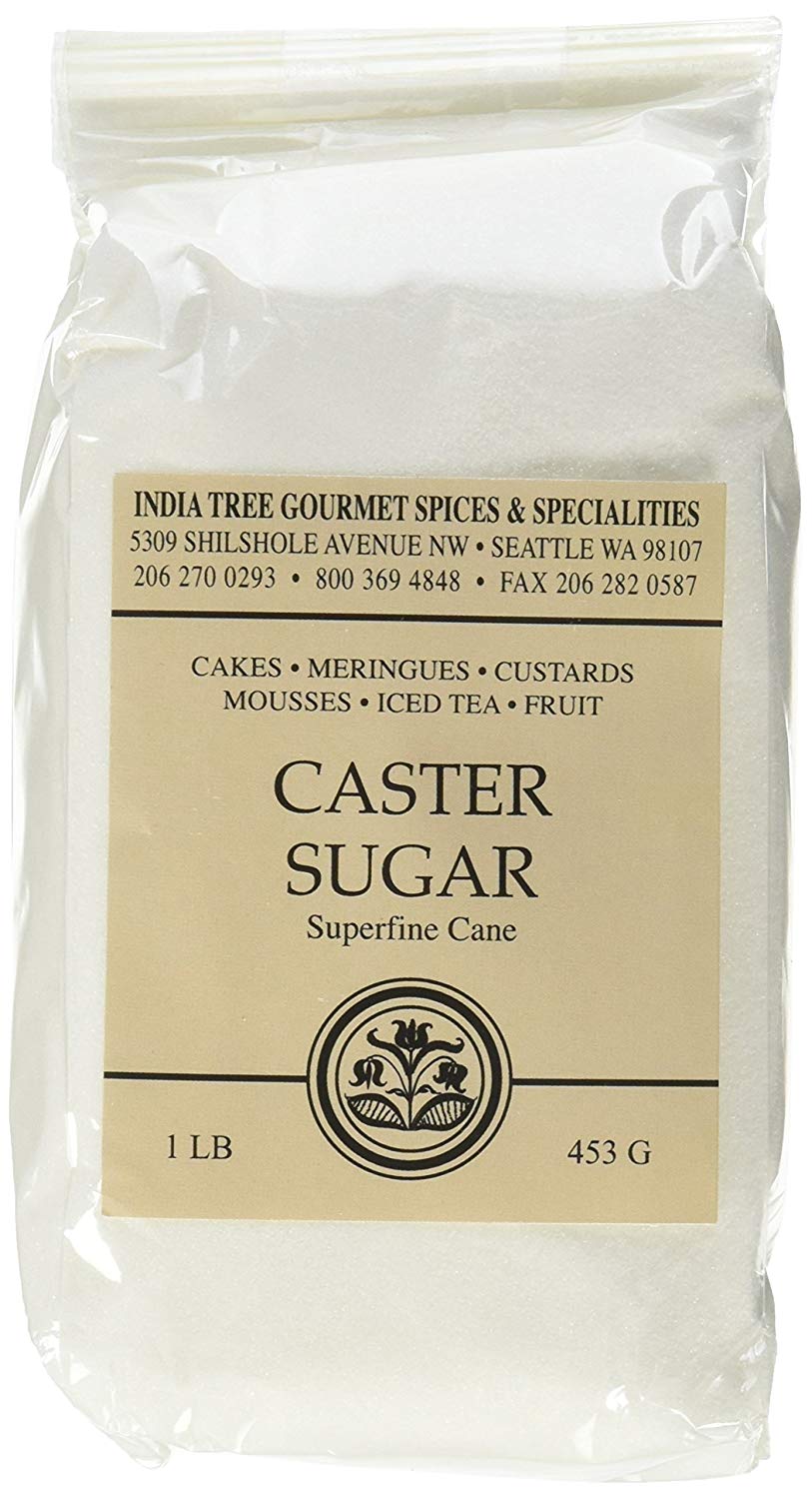 Traveller Location : India Tree Superfine Caster Baking Sugar, 1 lb. bag : Castor  Sugar : Grocery & Gourmet Food