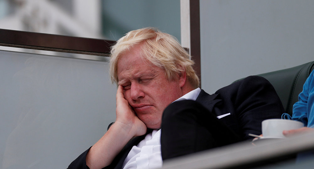 Media Catch Johnson Napping at Cricket Match After Tough Week